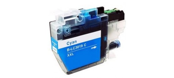 Brother LC3019XXL Cyan Extra High Yield Compatible Inkjet Cartridge